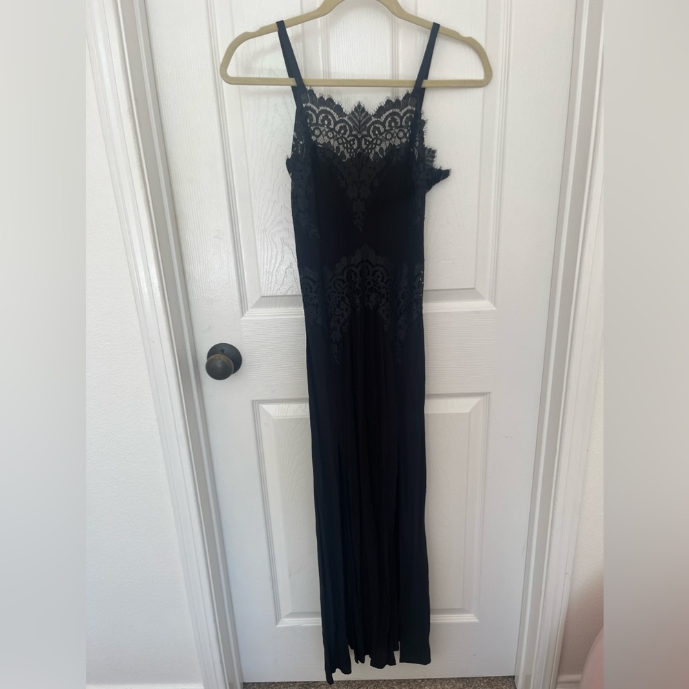 For Love & Lemons Laci Maxi Dress with double slit